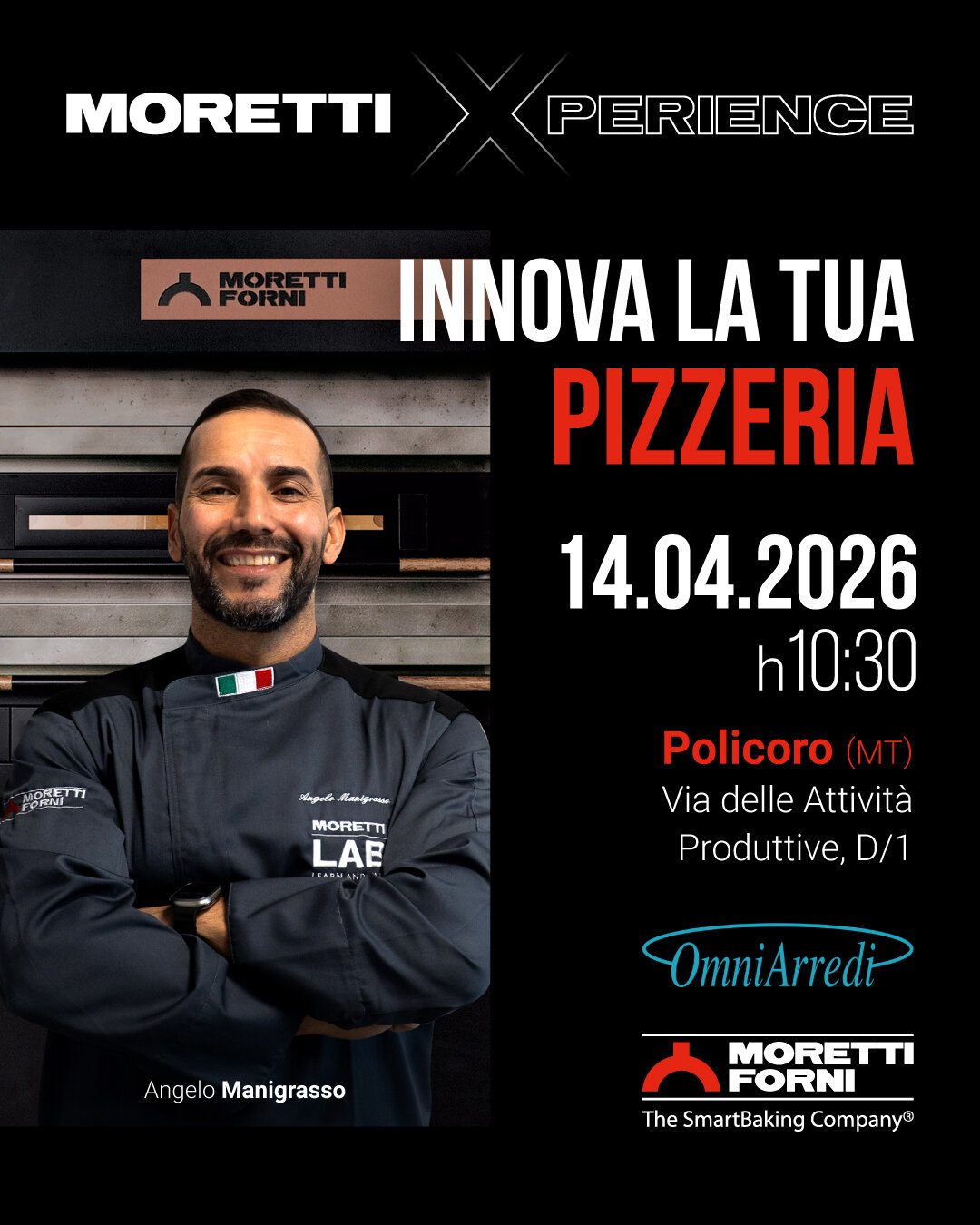 04 14 Invito Moretti Xperience Omnia Manigrasso Innova