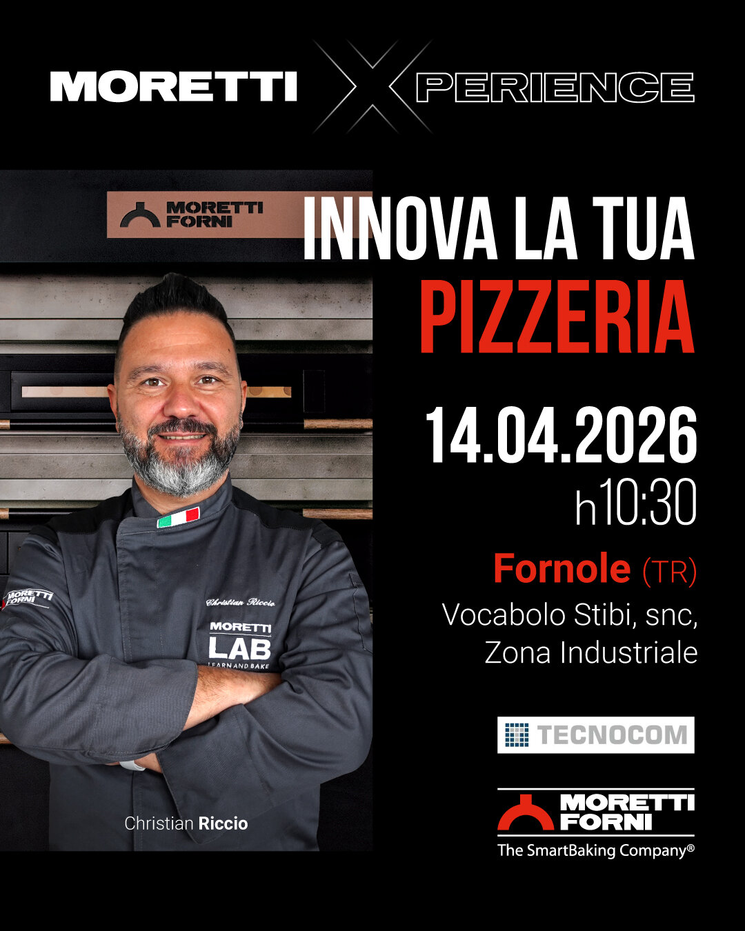 04 14 Invito Moretti Xperience Tecnocom Riccio Innova