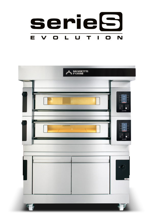 Moretti Forni AMALFI C3 Triple Deck Electric Pizza Oven, 38W x 41D 7H