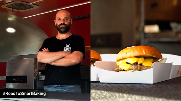 Andrea Bartoccini e i suoi hamburger